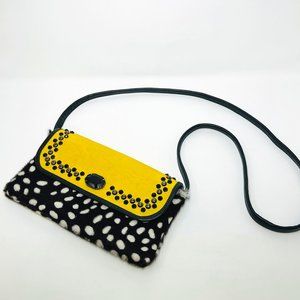 Kurtmen design cross body hide bag